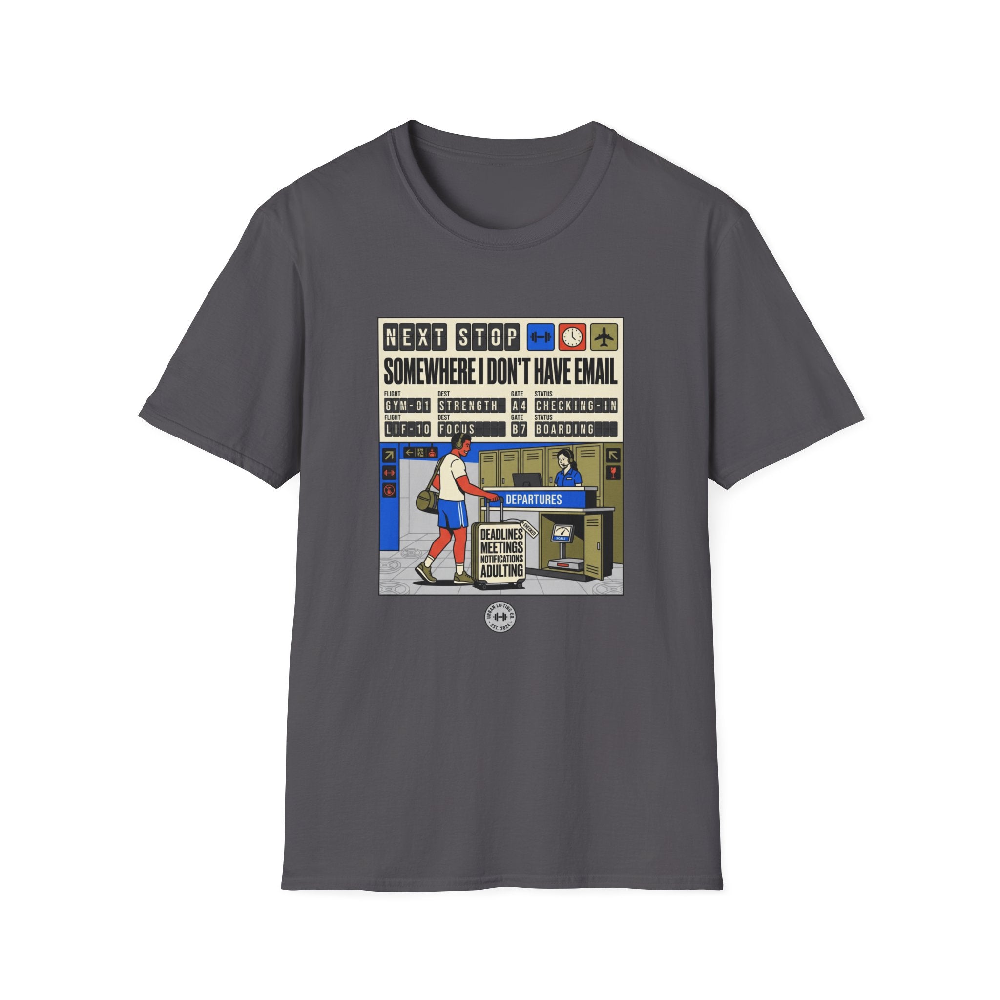 Next stop, somewhere I don't have email T-Shirt