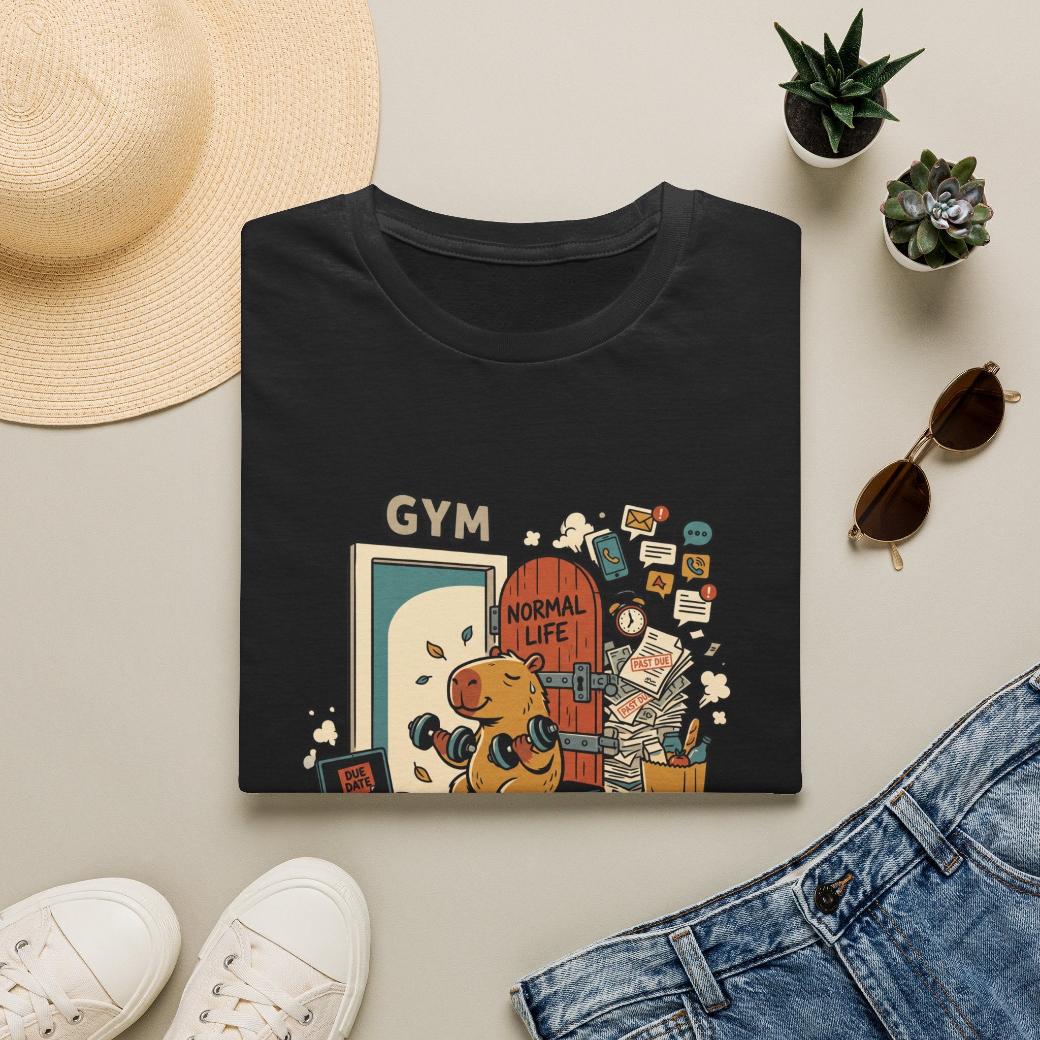 Out of office, in the Gym T-Shirt
