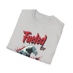 Fueled by Creatine and Chaos – Energy Wave Edition T-Shirt