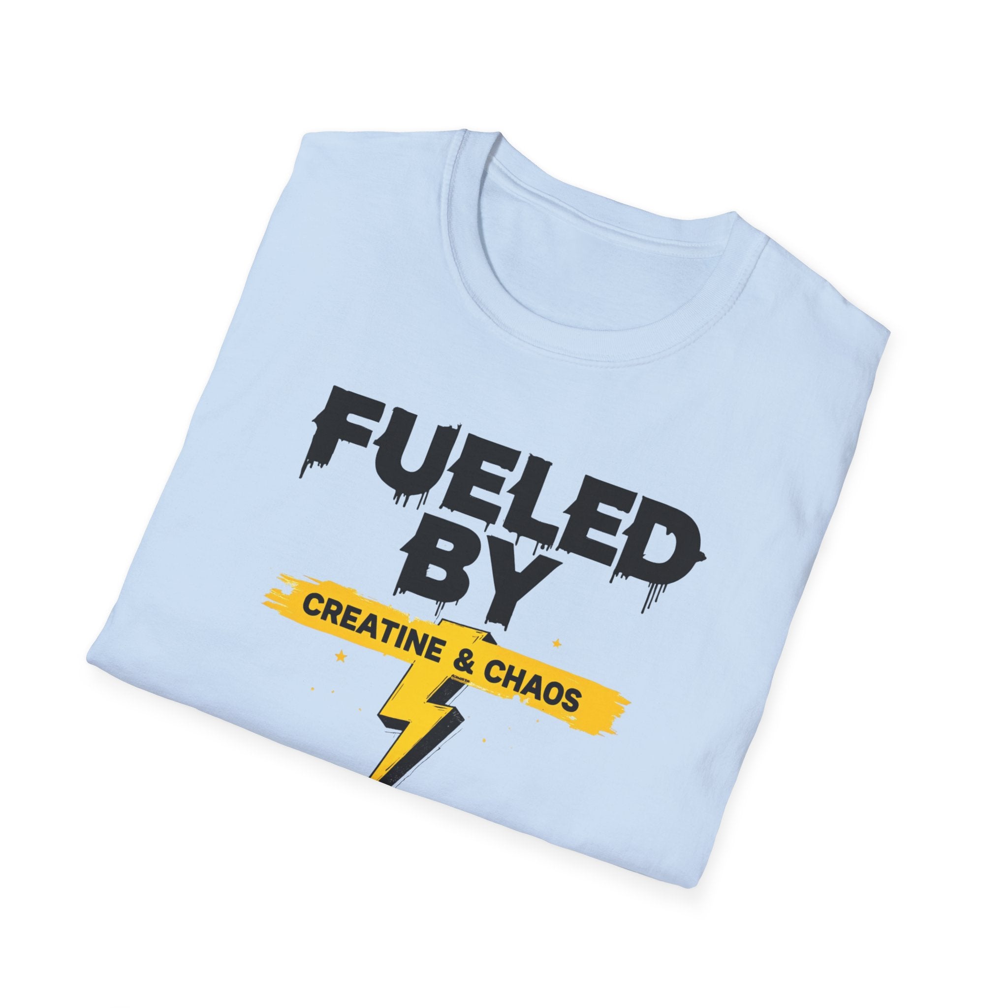 Fueled by Creatine & Chaos – Energetic Chaos Edition T-Shirt