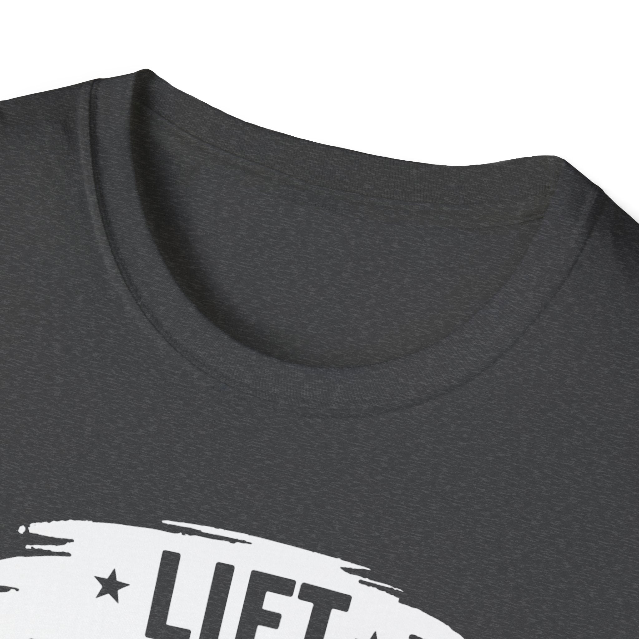 Lift Heavy, Petty Harder (Vintage Crest Edition) T-Shirt