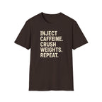 Inject. Crush. Repeat. T-Shirt