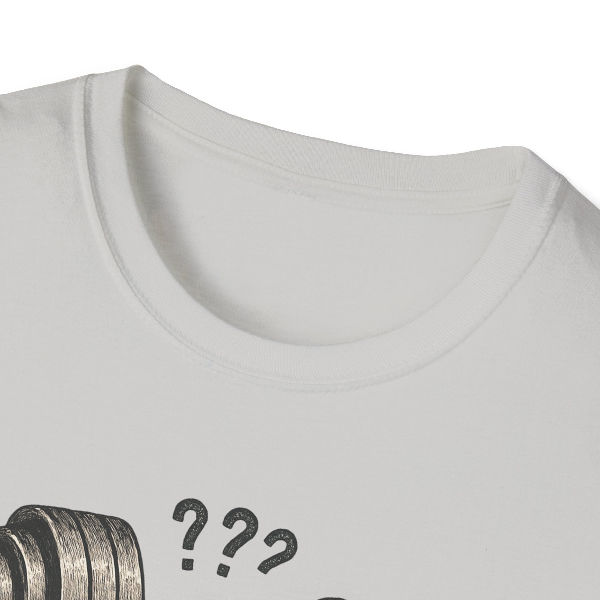I Lift Because I Can’t Count That High – Heavy Barbell Edition T-Shirt