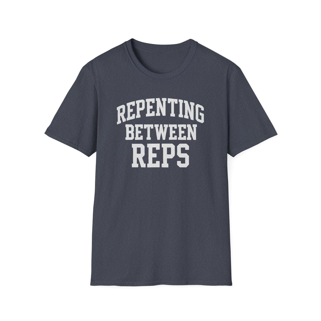 Repenting Between Reps – Bold Faith & Fitness  Tshirt