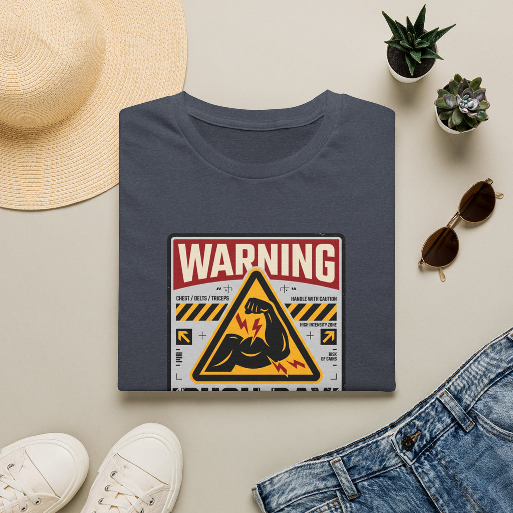Warning - Push day in progress T-Shirt