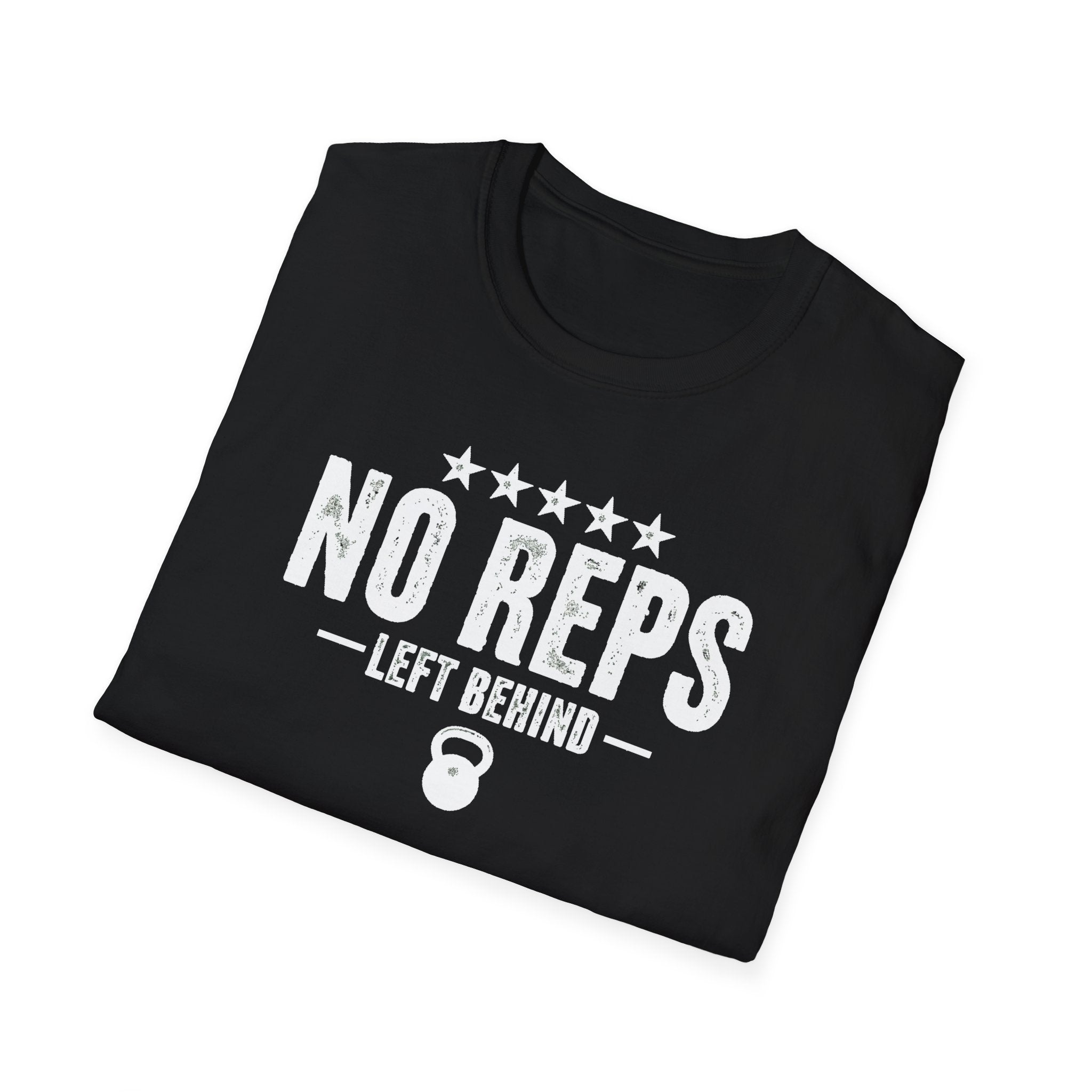 No Reps Left Behind – Kettlebell Grind T-Shirt