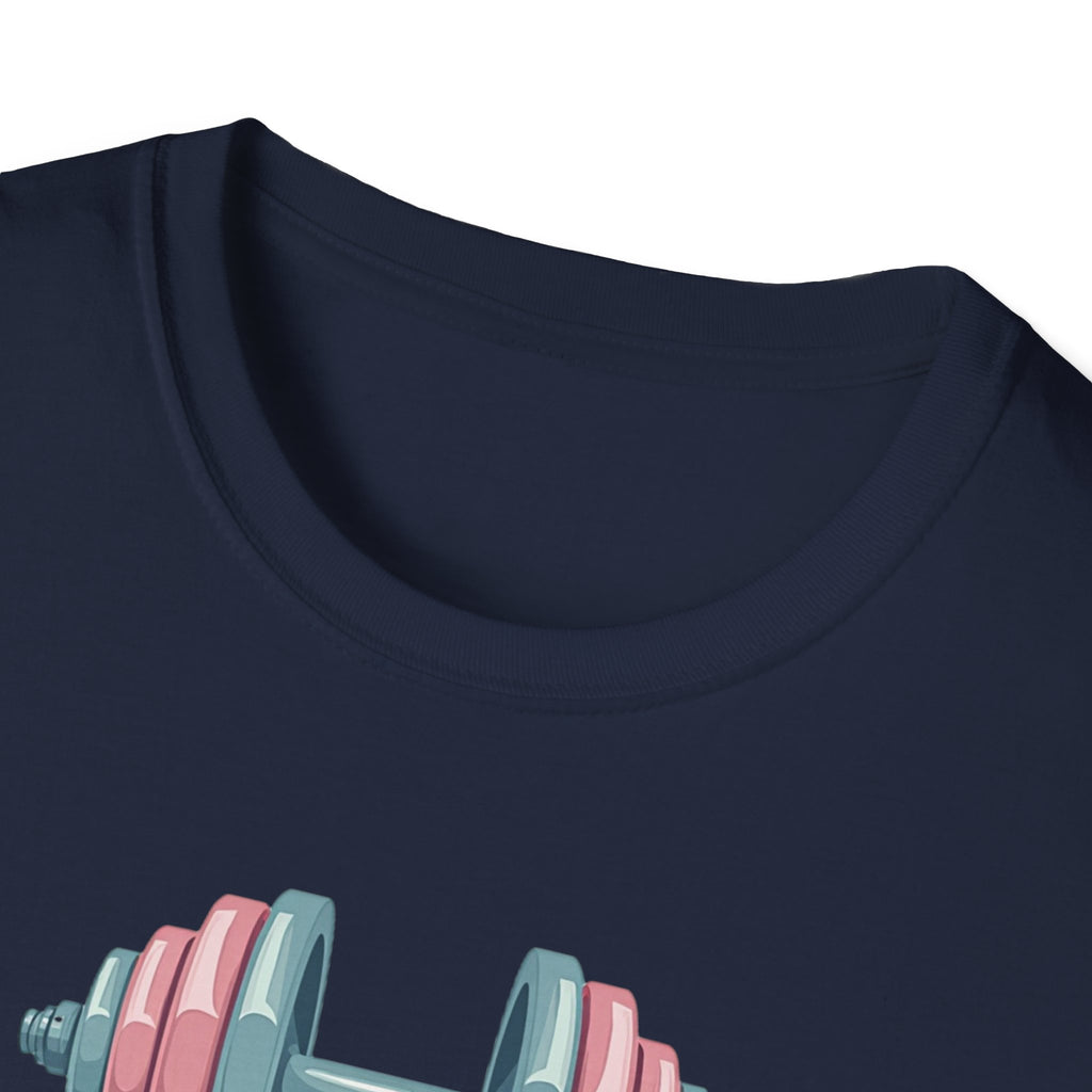 Lift Heavy, Stress Less – Barbell Bliss Edition T-Shirt