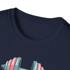 Lift Heavy, Stress Less – Barbell Bliss Edition T-Shirt