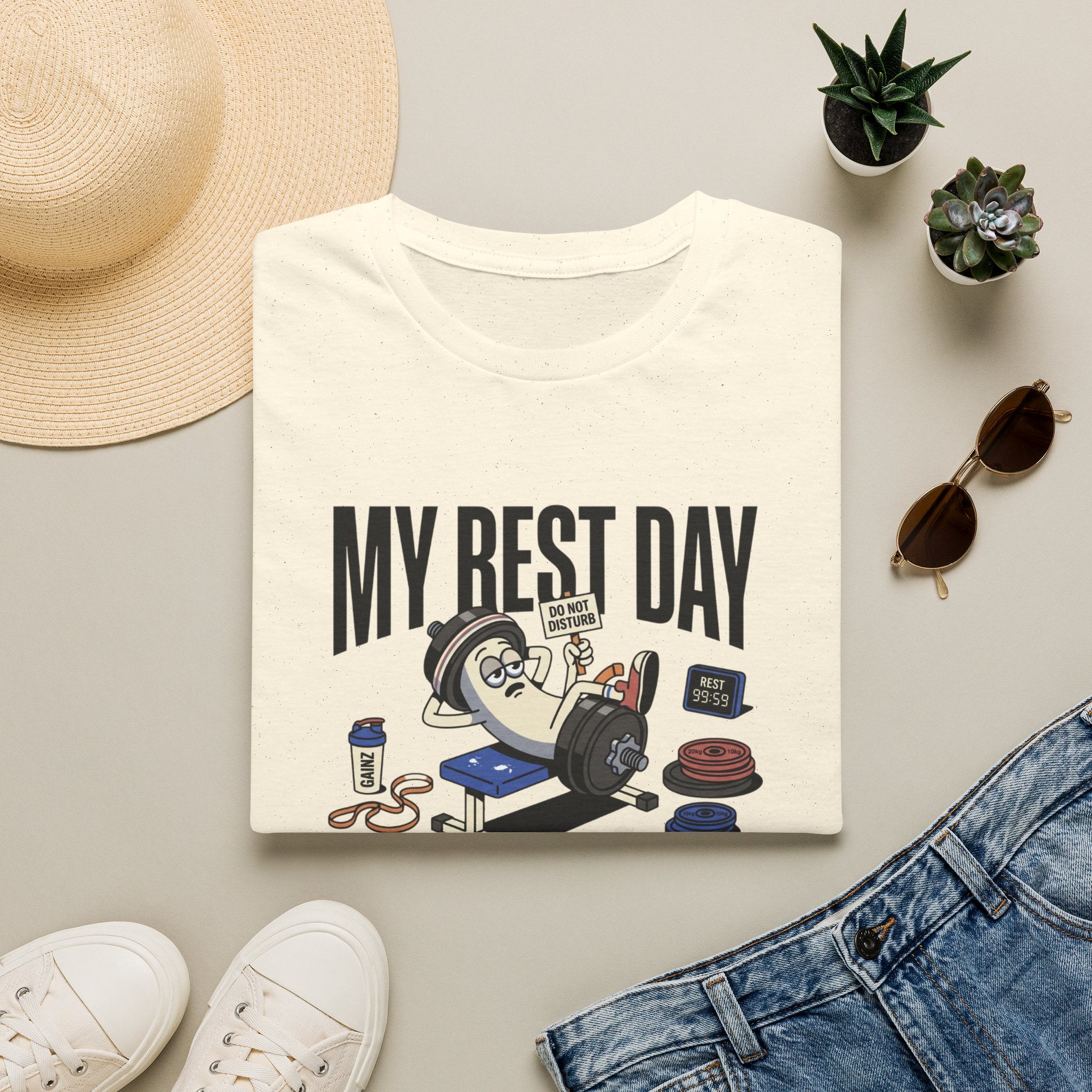 My rest day needs a rest day T-Shirt