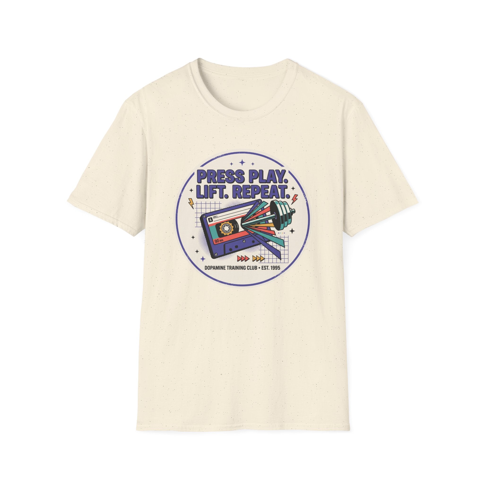 Press play. Lift. Repeat T-Shirt