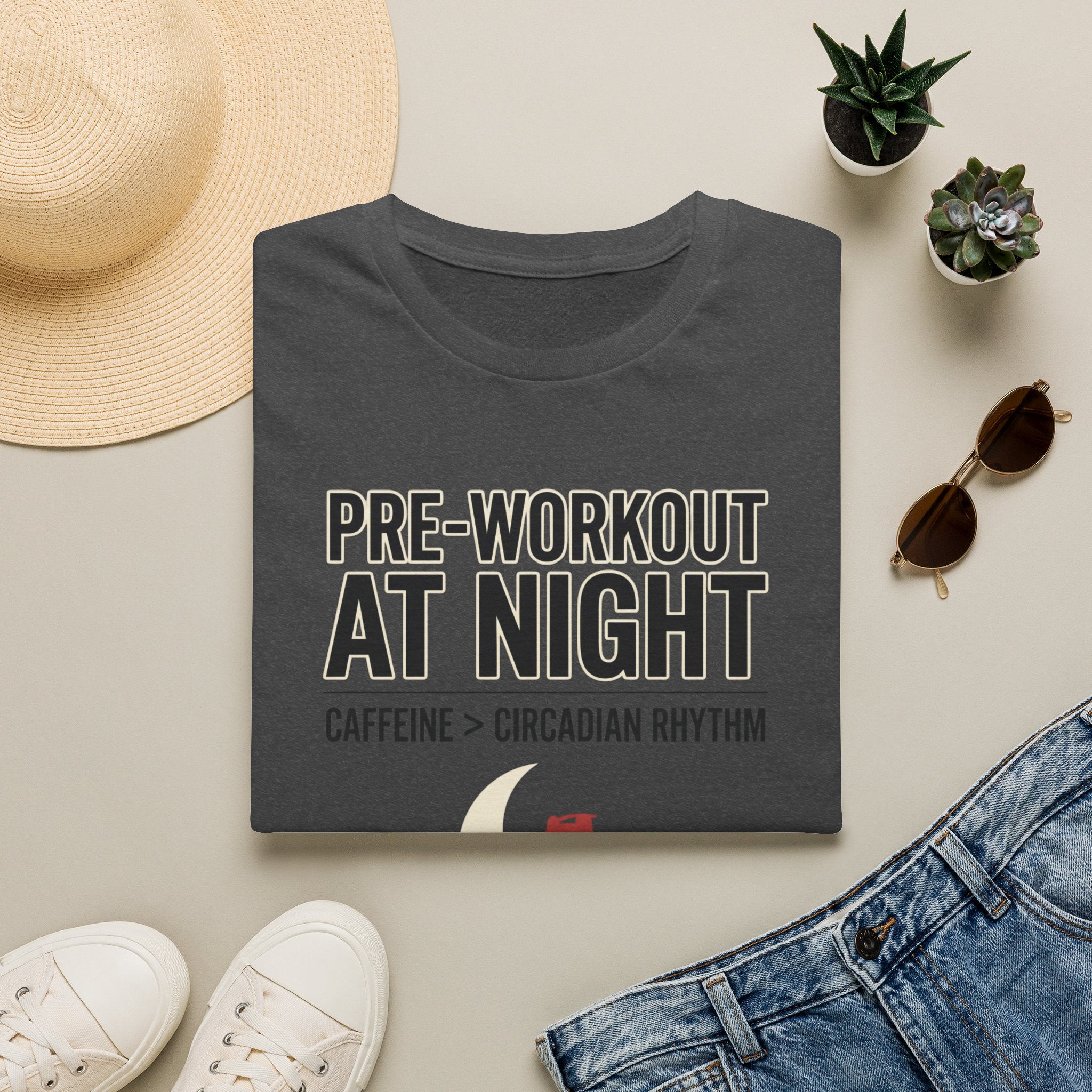Pre at night - Caffeine > Circadian Rythm T-Shirt