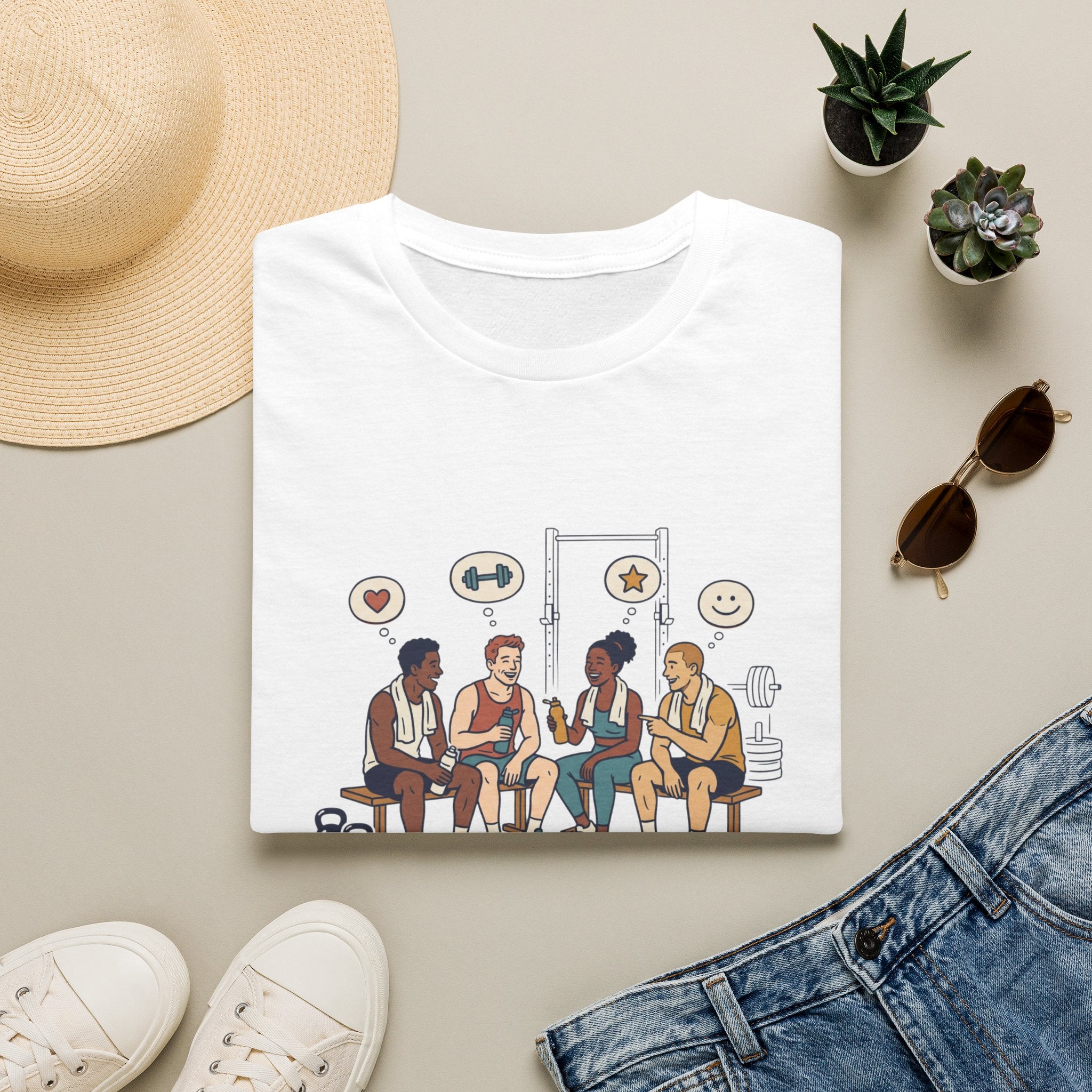 Good workout. Good thoughts. Good people T-Shirt