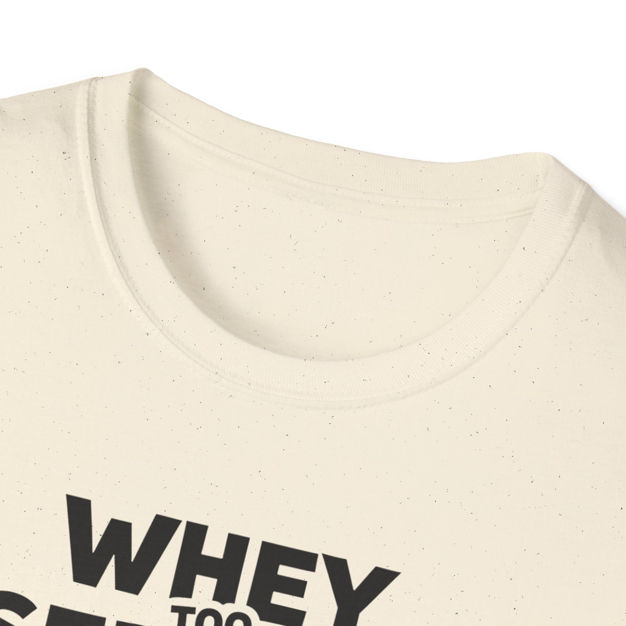 Whey Too Serious – Cartoon Shaker Edition T-Shirt