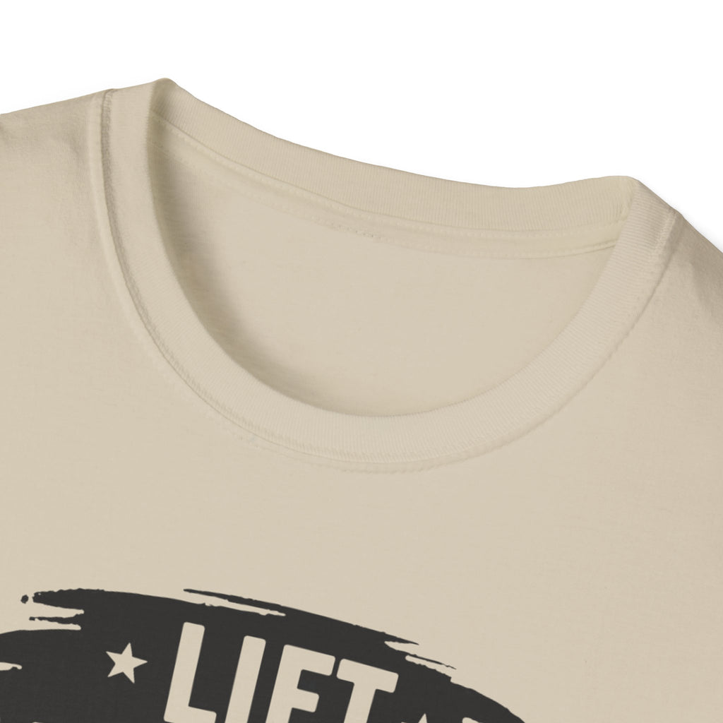 Lift Heavy, Petty Harder (Vintage Crest Edition) T-Shirt