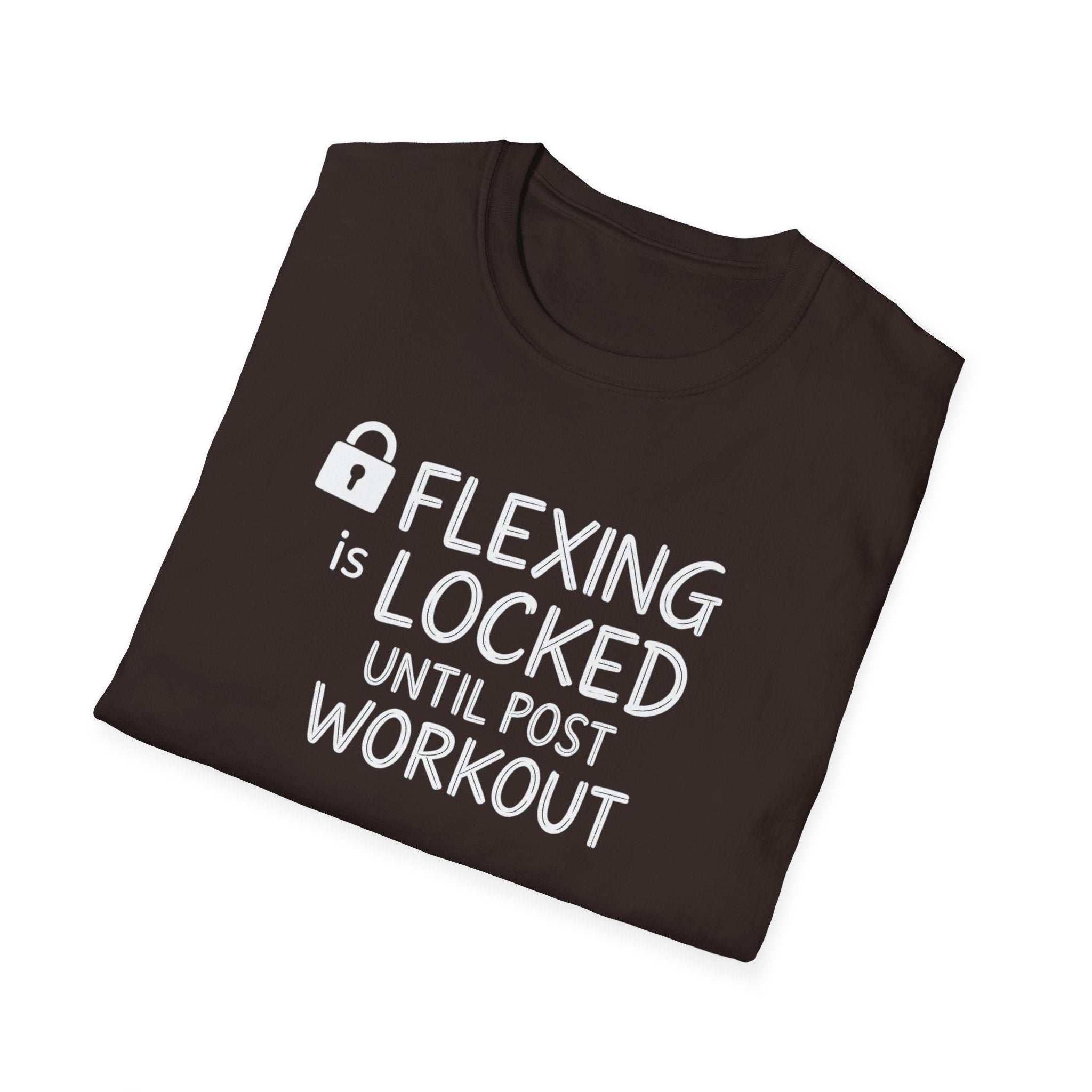 Flexing Locked – Post-Pump Protocol T-Shirt