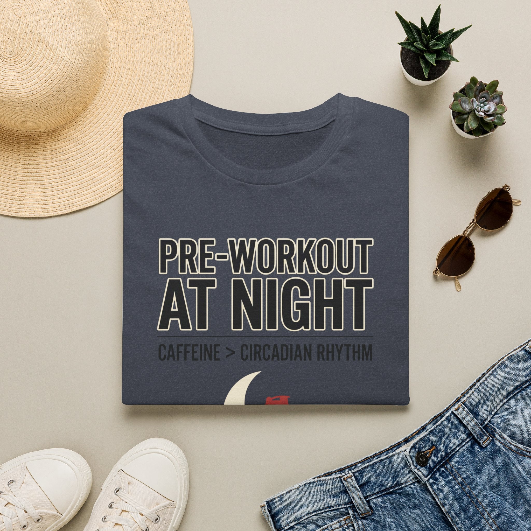 Pre at night - Caffeine > Circadian Rythm T-Shirt