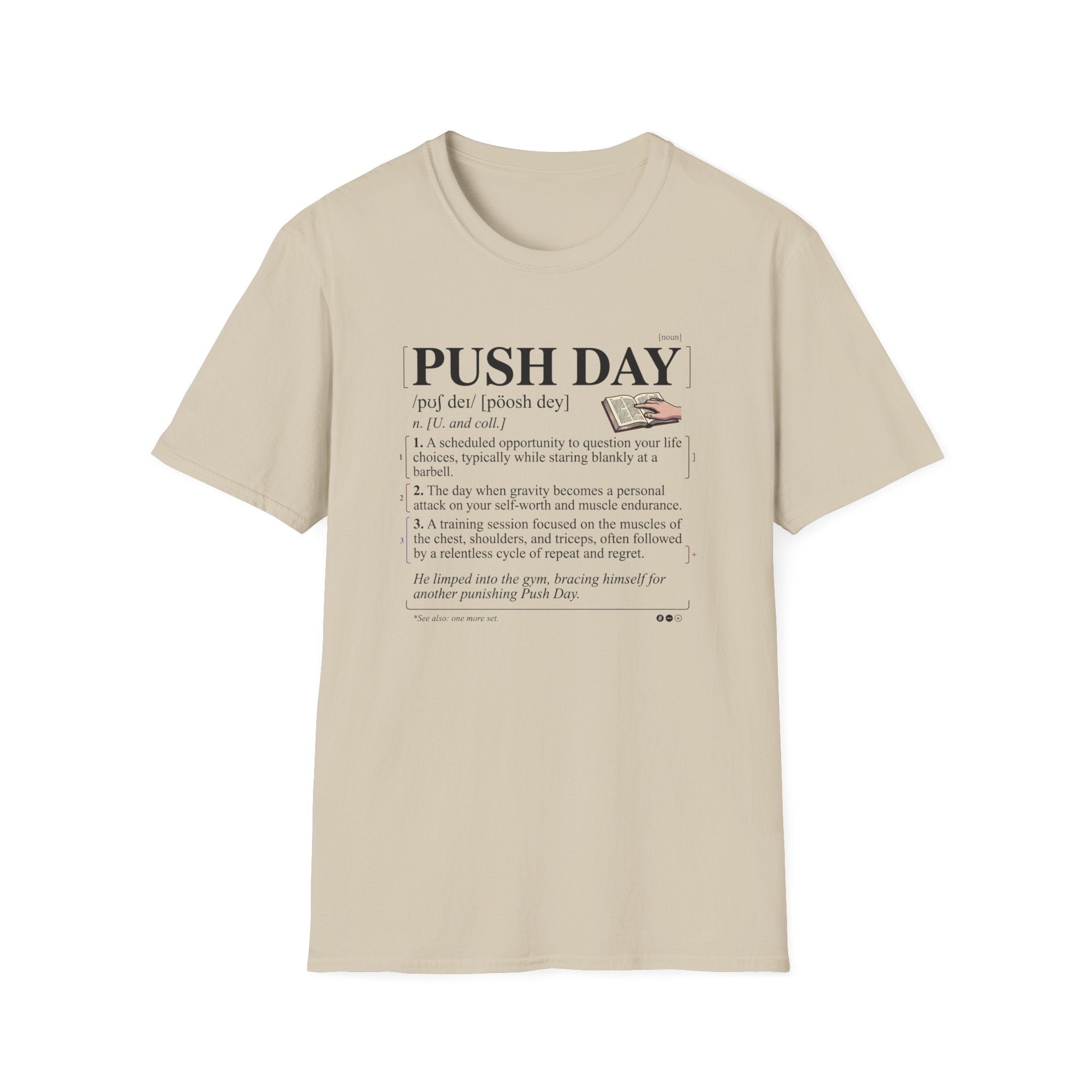 Push day - dictionary meaning T-Shirt