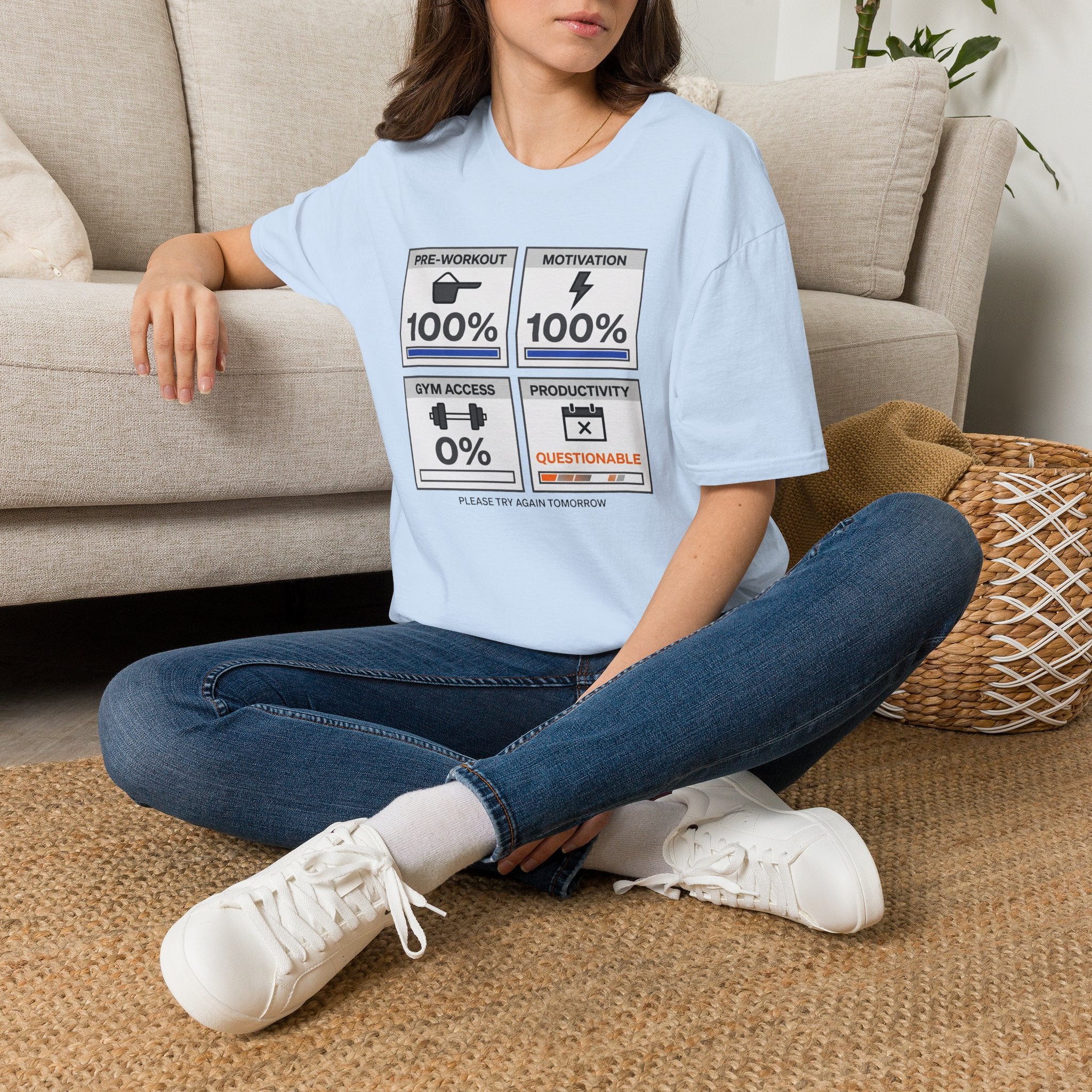 Pre workout taken - Corporate style T-Shirt