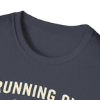 Running on Caffeine & PRs – Minimal Strength Mode T-Shirt