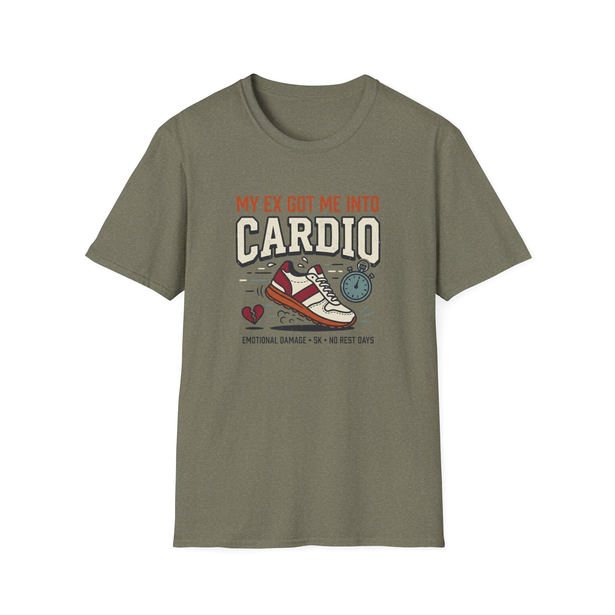 My Ex Got Me Into Cardio T-Shirt