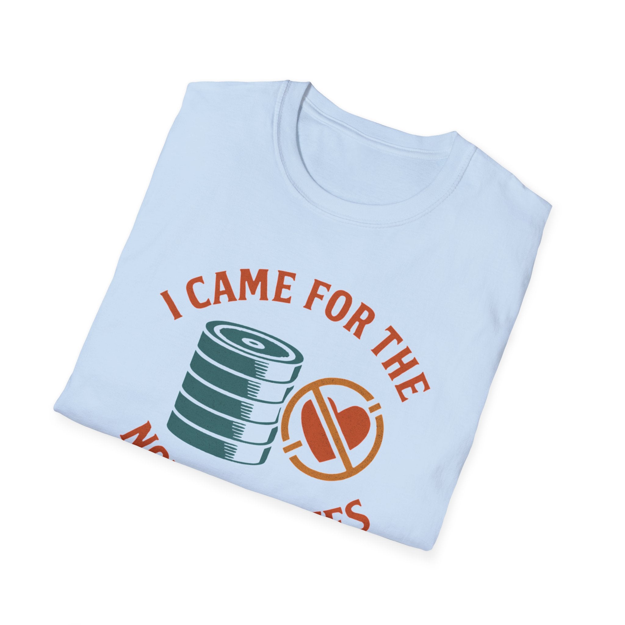 I Came for the Plates, Not the Dates – Gym Humor T-Shirt