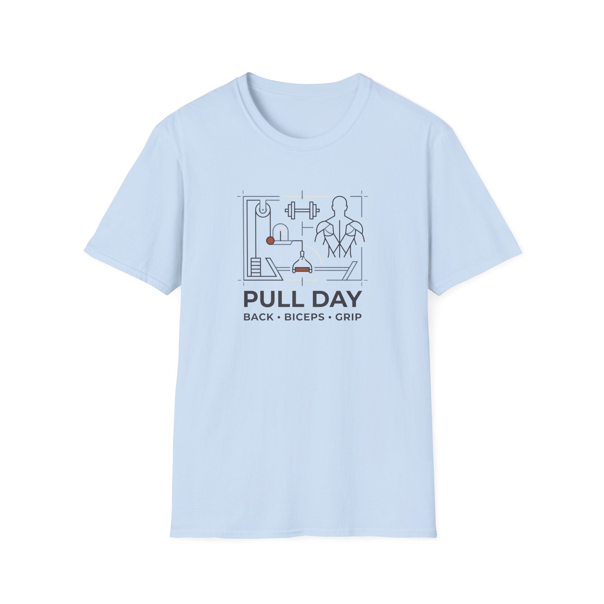 Pull day - Back. Biceps. Grip T-Shirt
