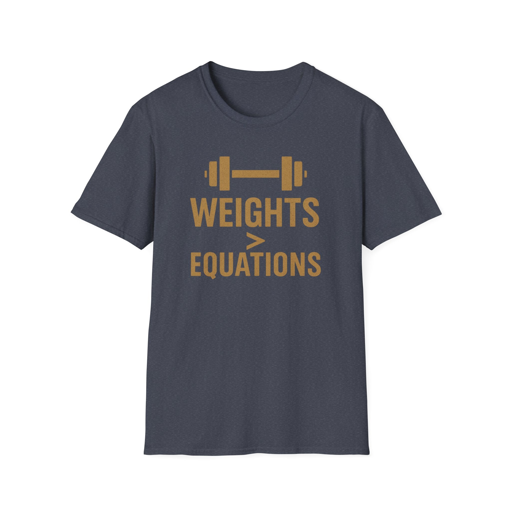 Weights > Equations – Glow Mode Edition T-Shirt