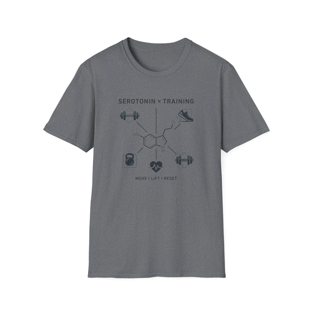 Serotonin and Training T-Shirt