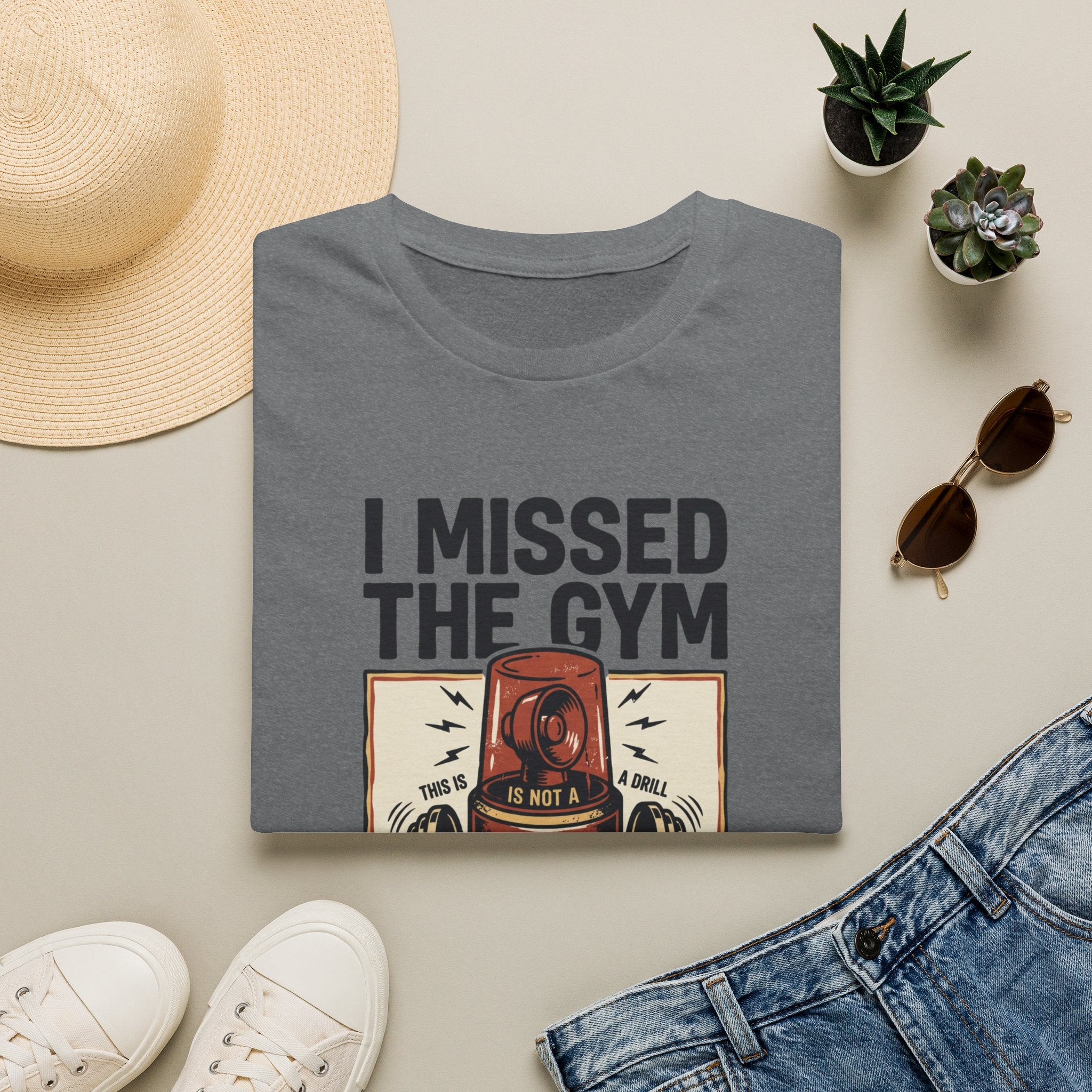 Missed the gym - Remain calm T-Shirt