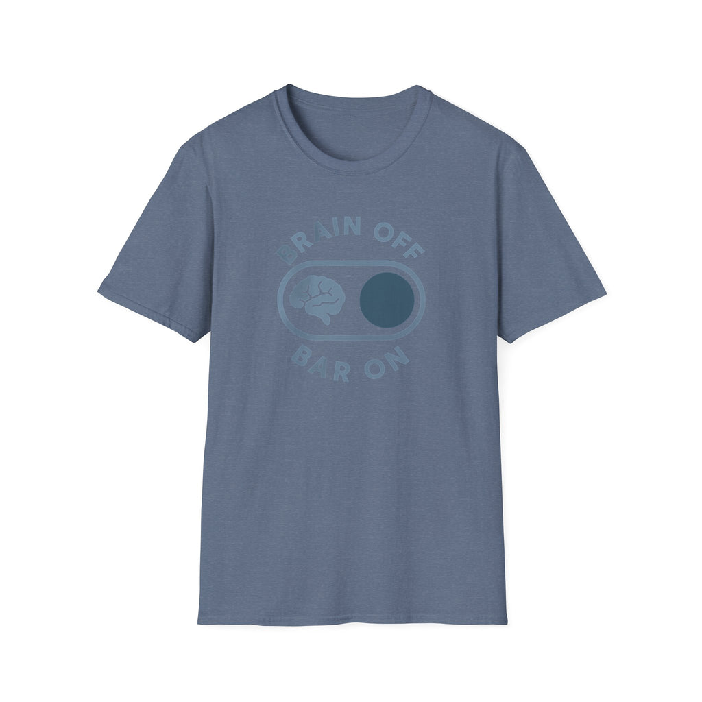 Brain Off Bar On – Powerlifting Switch T-Shirt