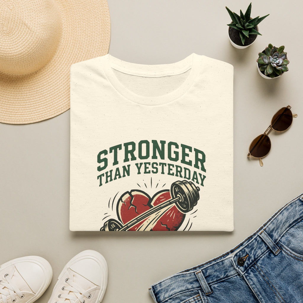 Stronger than yesterday - turn pain into progress T-Shirt