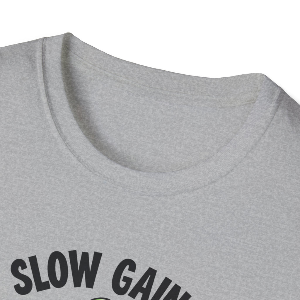 Slow Gains, Big Results – Turtle Power Edition T-Shirt