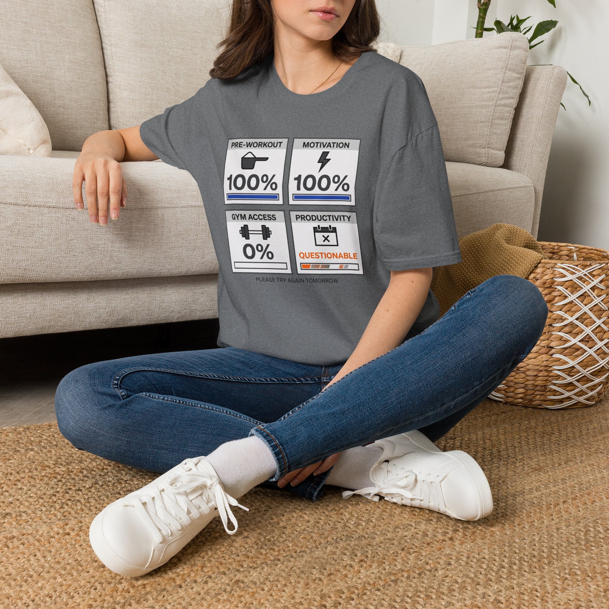 Pre workout taken - Corporate style T-Shirt