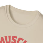 Muscle Over Math – Barbell Crunch Edition T-Shirt