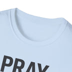 Pray. Lift. Repeat. – Faith and Focus Gym Tshirt