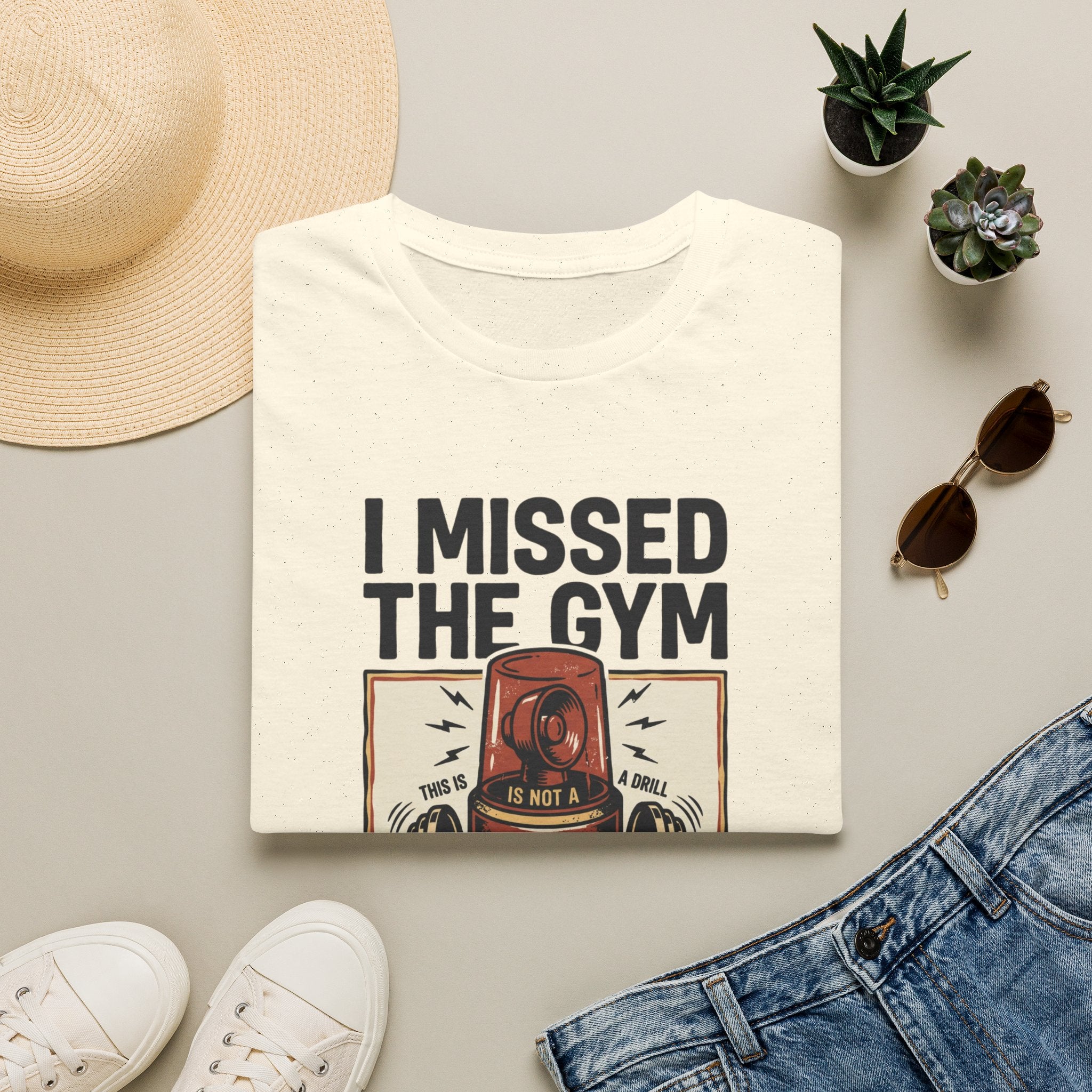 Missed the gym - Remain calm T-Shirt