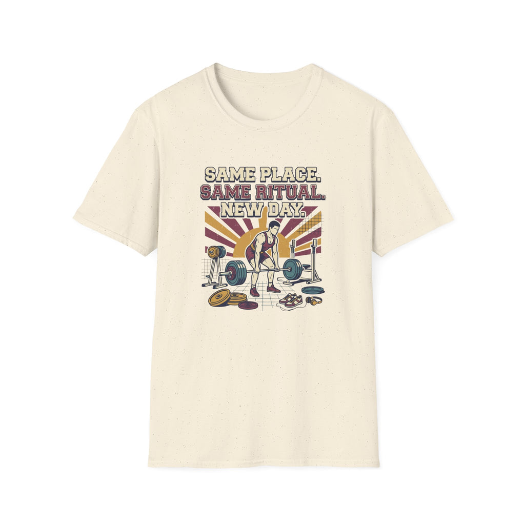 Same place. Same Ritual. New day T-Shirt