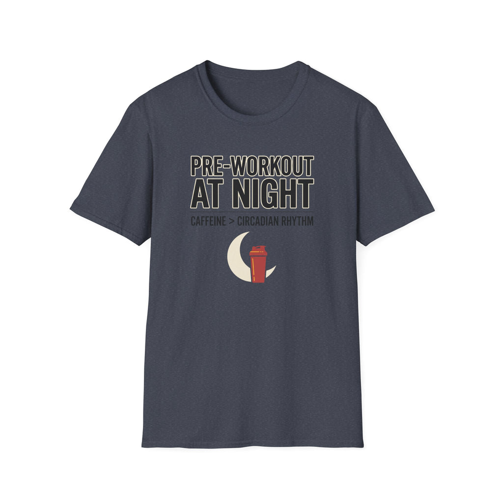 Pre at night - Caffeine > Circadian Rythm T-Shirt