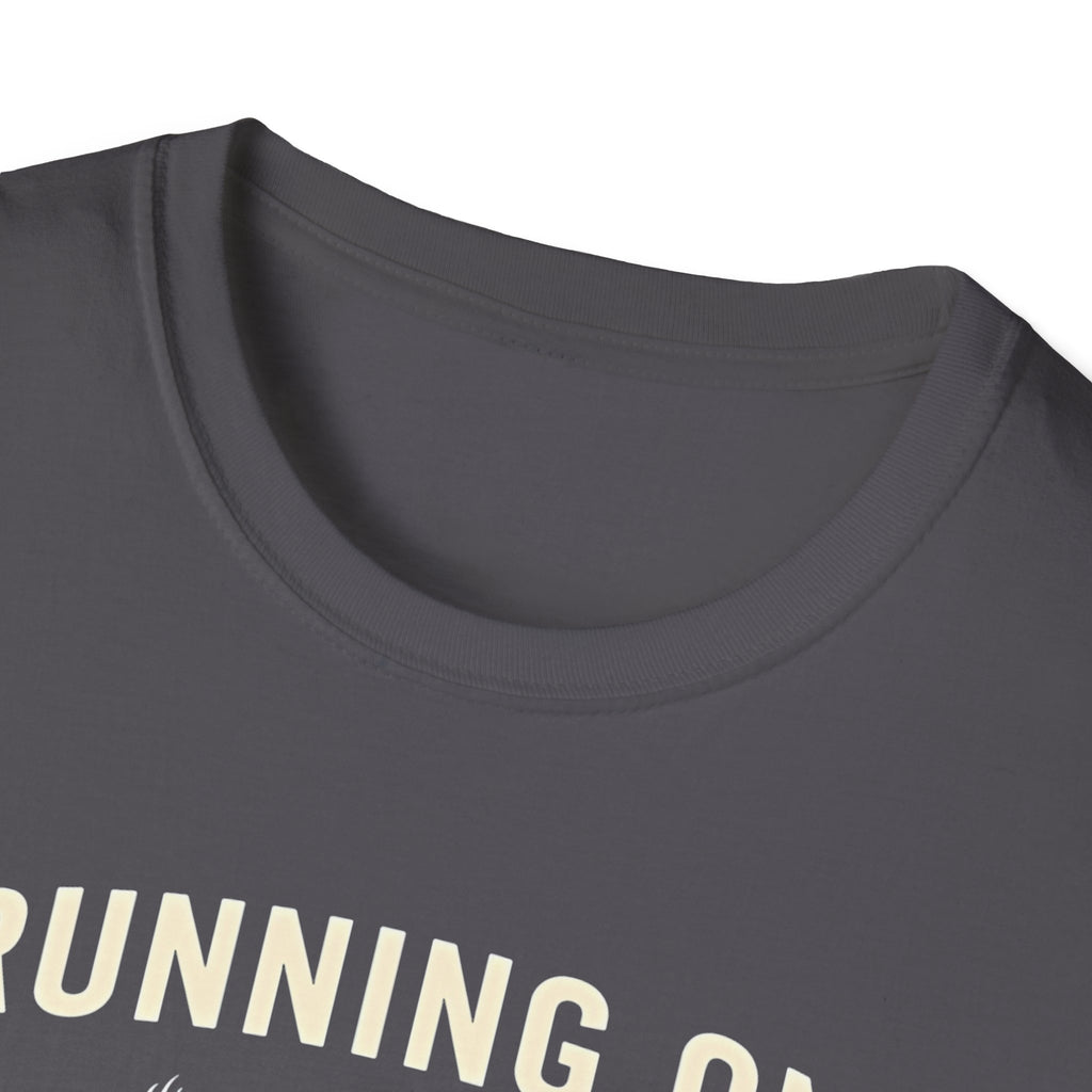 Running on Caffeine & PRs – Minimal Strength Mode T-Shirt