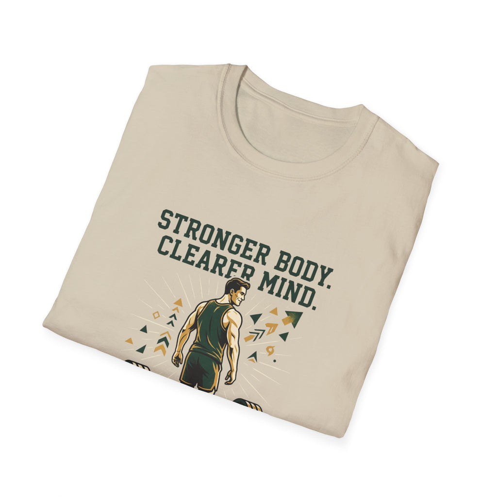 Stronger body. Clearer mind T-Shirt