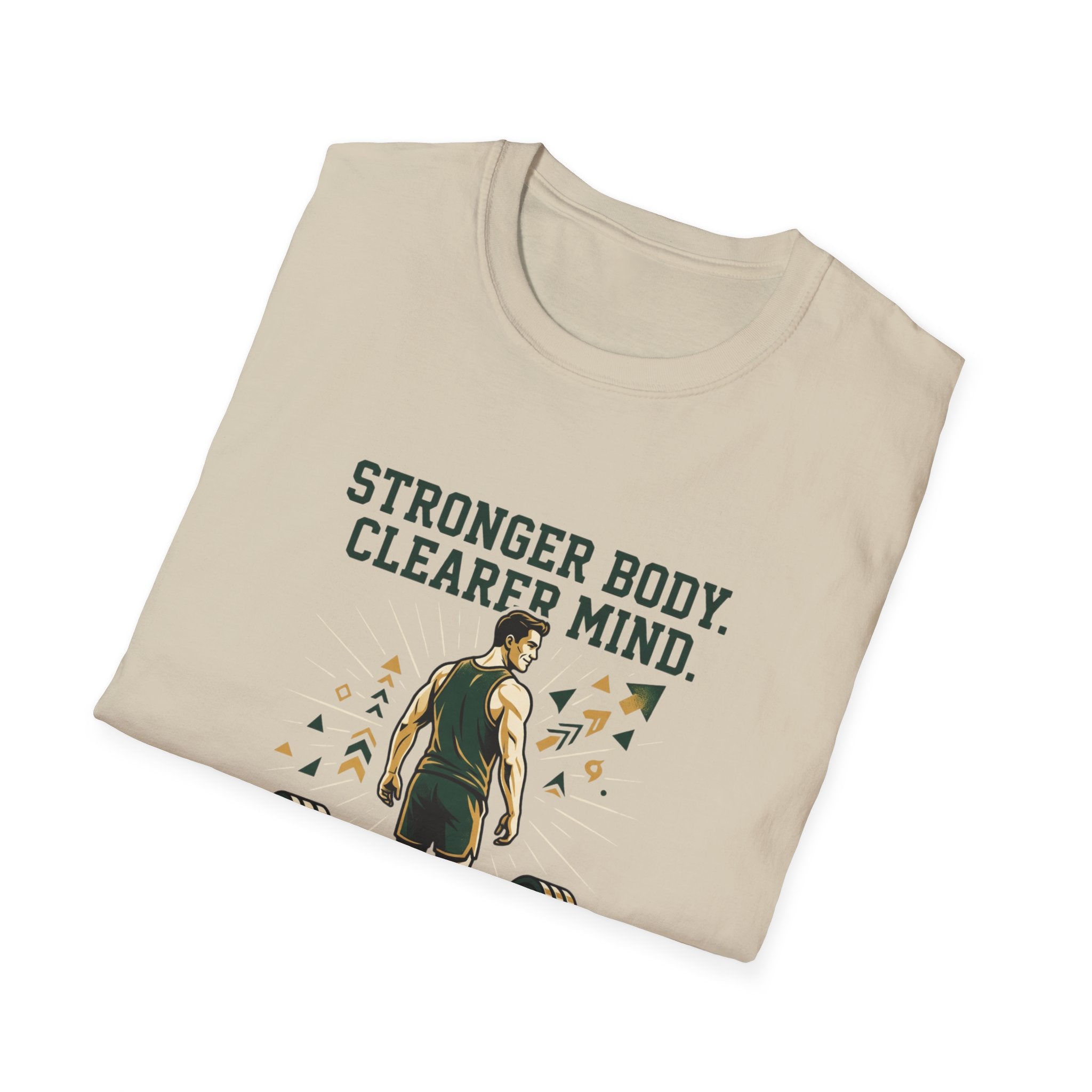 Stronger body. Clearer mind T-Shirt