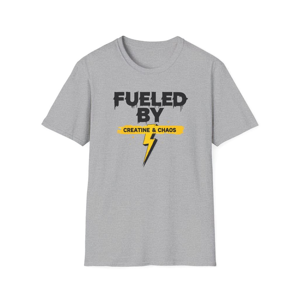 Fueled by Creatine & Chaos – Energetic Chaos Edition T-Shirt