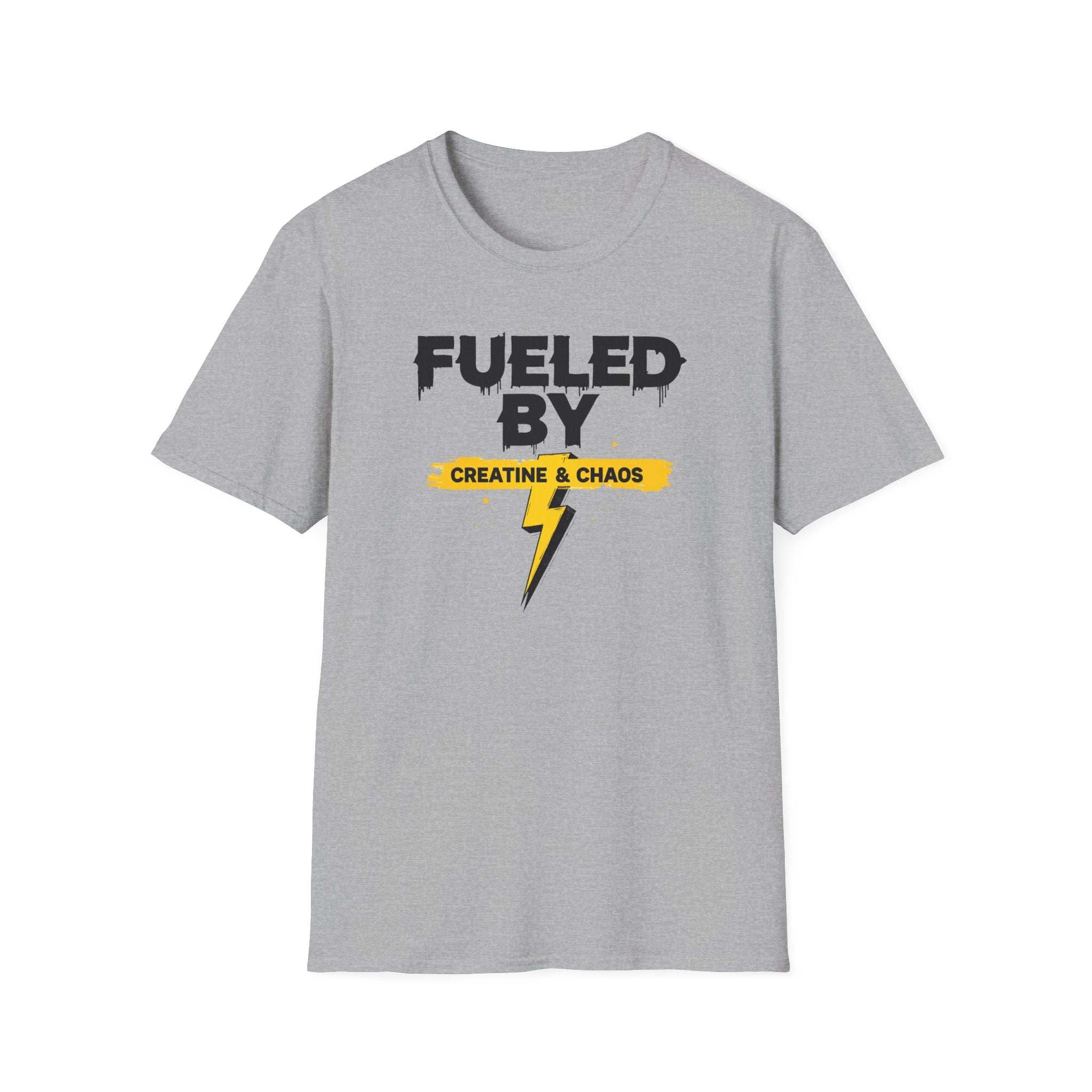 Fueled by Creatine & Chaos – Energetic Chaos Edition T-Shirt