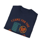 I Came for the Plates, Not the Dates – Gym Humor T-Shirt