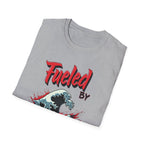 Fueled by Creatine and Chaos – Energy Wave Edition T-Shirt