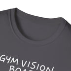 Gym Vision Board – Neon Goals Edition T-Shirt