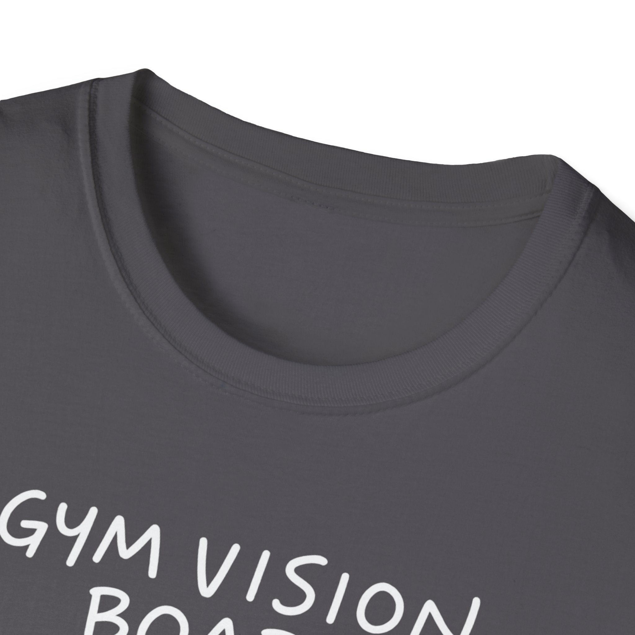 Gym Vision Board – Neon Goals Edition T-Shirt
