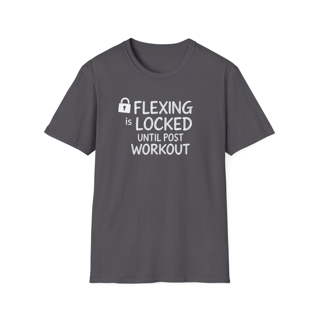 Flexing Locked – Post-Pump Protocol T-Shirt