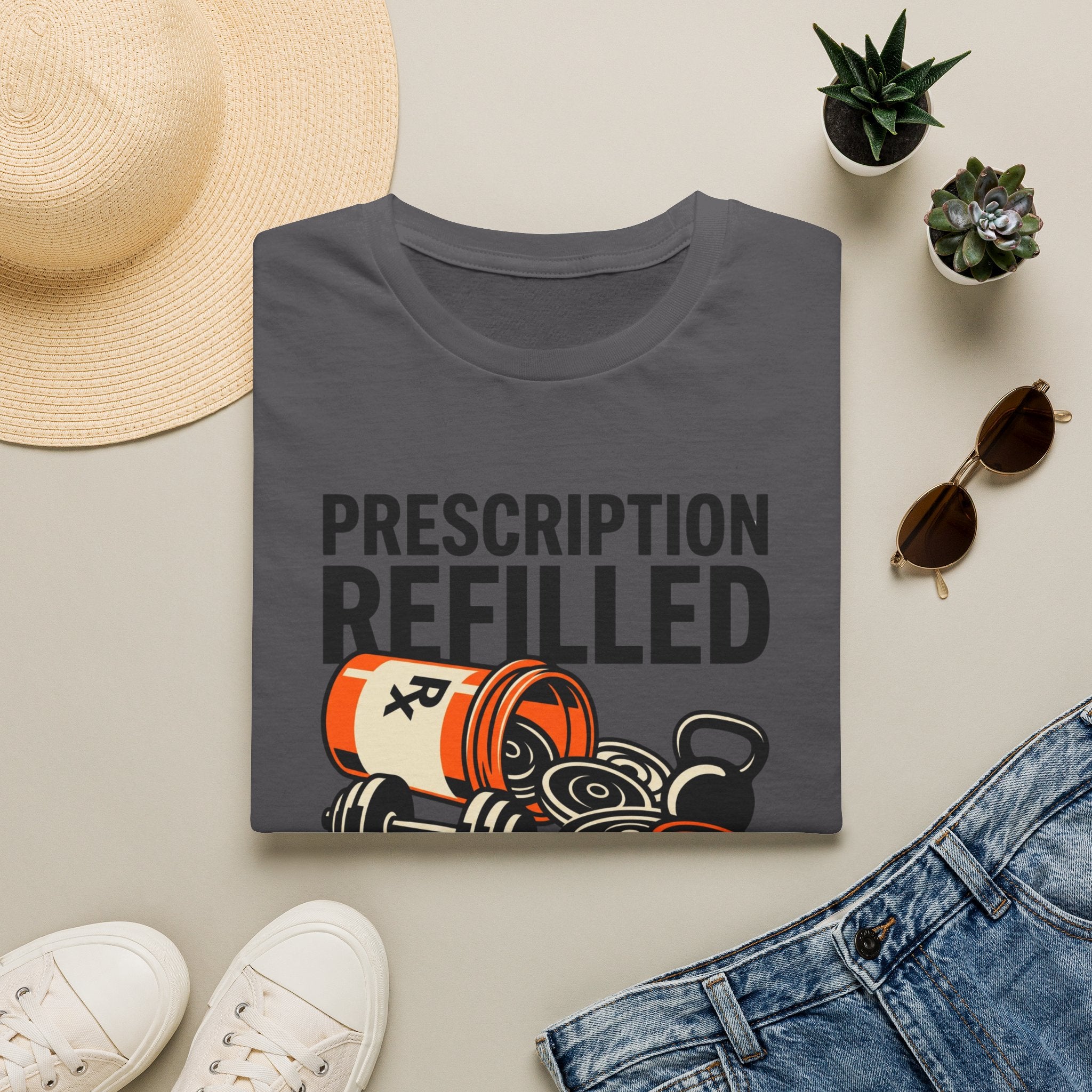 Prescription refilled for Gym T-Shirt