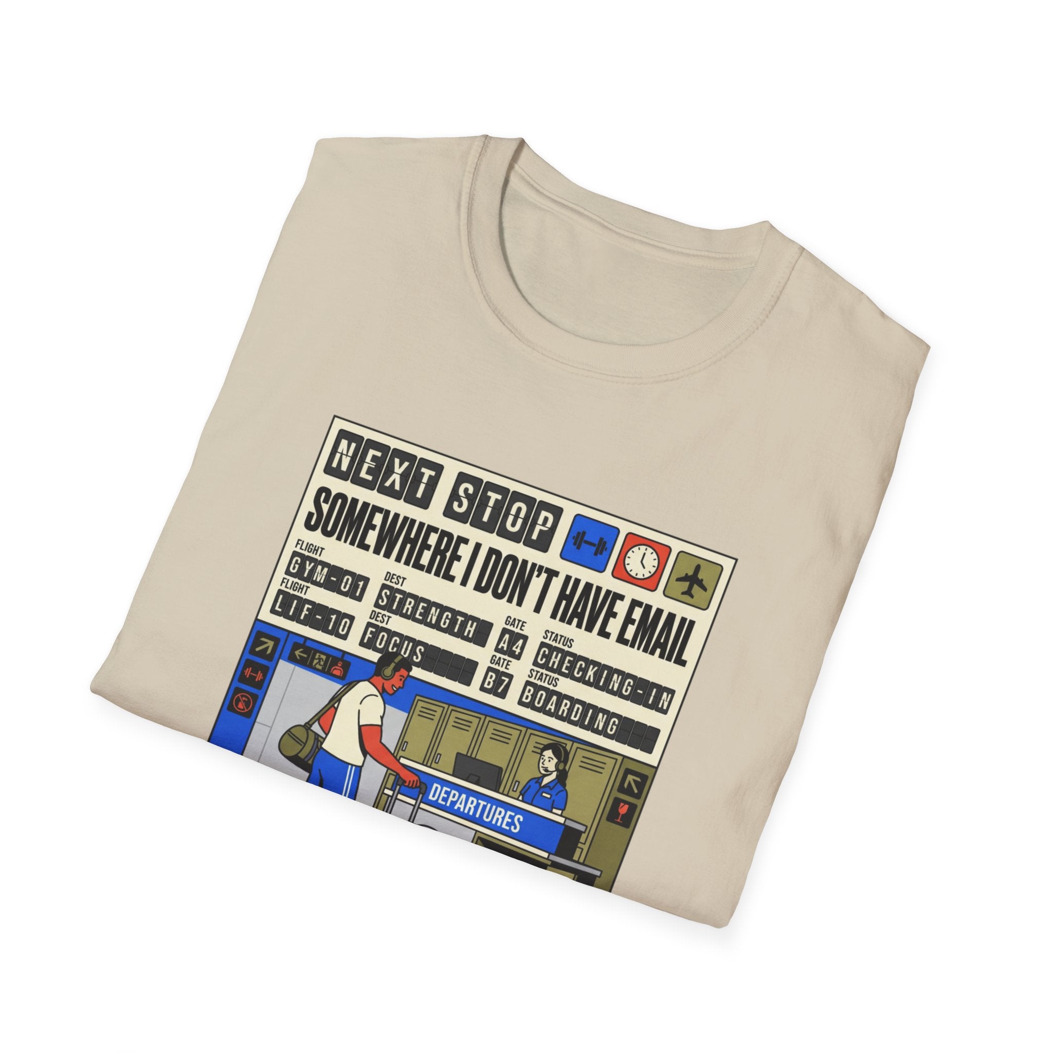 Next stop, somewhere I don't have email T-Shirt